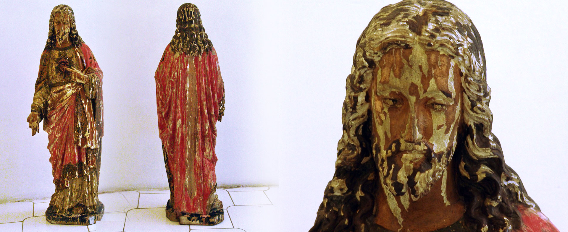 Mitra Etezadi - Restoration of 600 years old Jesus Statue