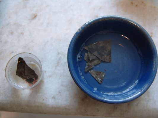 Mitra Etezadi: Sasanid Silver Plate Conservation - Healing Process
