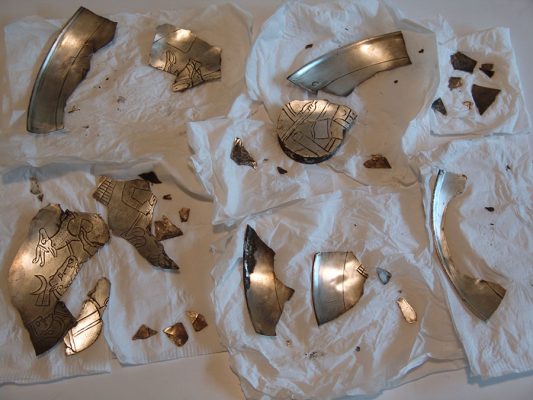 Mitra Etezadi: Sasanid Silver Plate Conservation - Healing Process