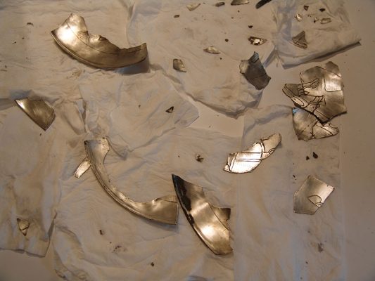 Mitra Etezadi: Sasanid Silver Plate Conservation - Healing Process