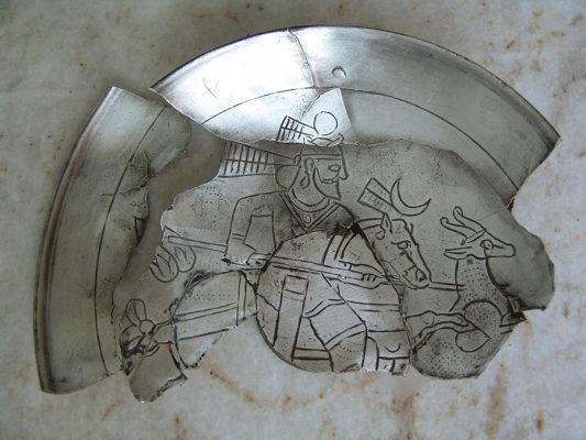 Mitra Etezadi: Sasanid Silver Plate Conservation - Healing Process