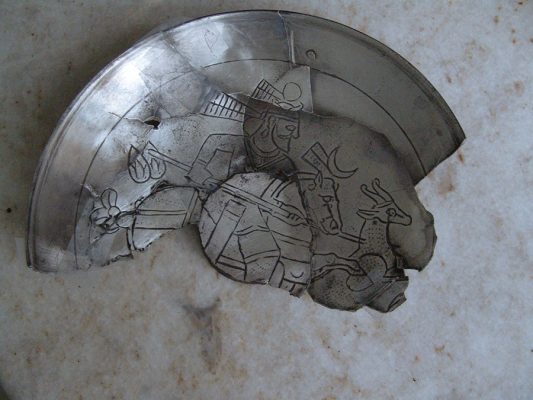 Mitra Etezadi: Sasanid Silver Plate Conservation - Healing Process