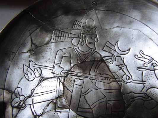 Mitra Etezadi: Sasanid Silver Plate Conservation - Healing Process