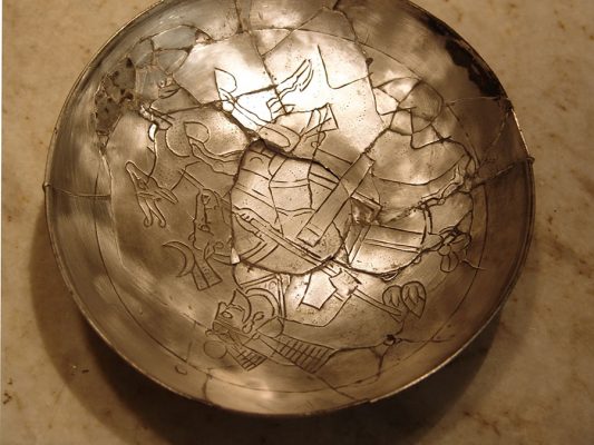 Mitra Etezadi: Sasanid Silver Plate Conservation - Completing the work