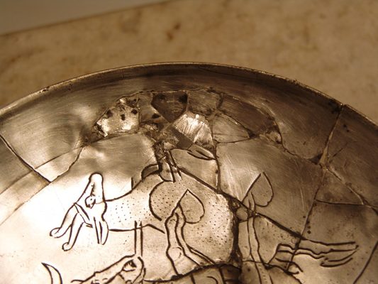 Mitra Etezadi: Sasanid Silver Plate Conservation - Completing the work