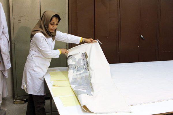 برگرداندن پردۀ آسترشده