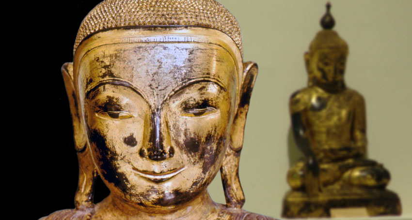 میترا اعتضادی, درمان و مرمت تندیس بودای لاک اوروشی زراندود