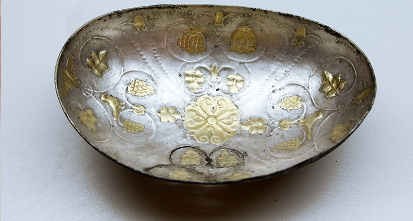 Mitra Etezadi: Restoring a Sasanid era Silver and Gold Oval Shaped Vessel