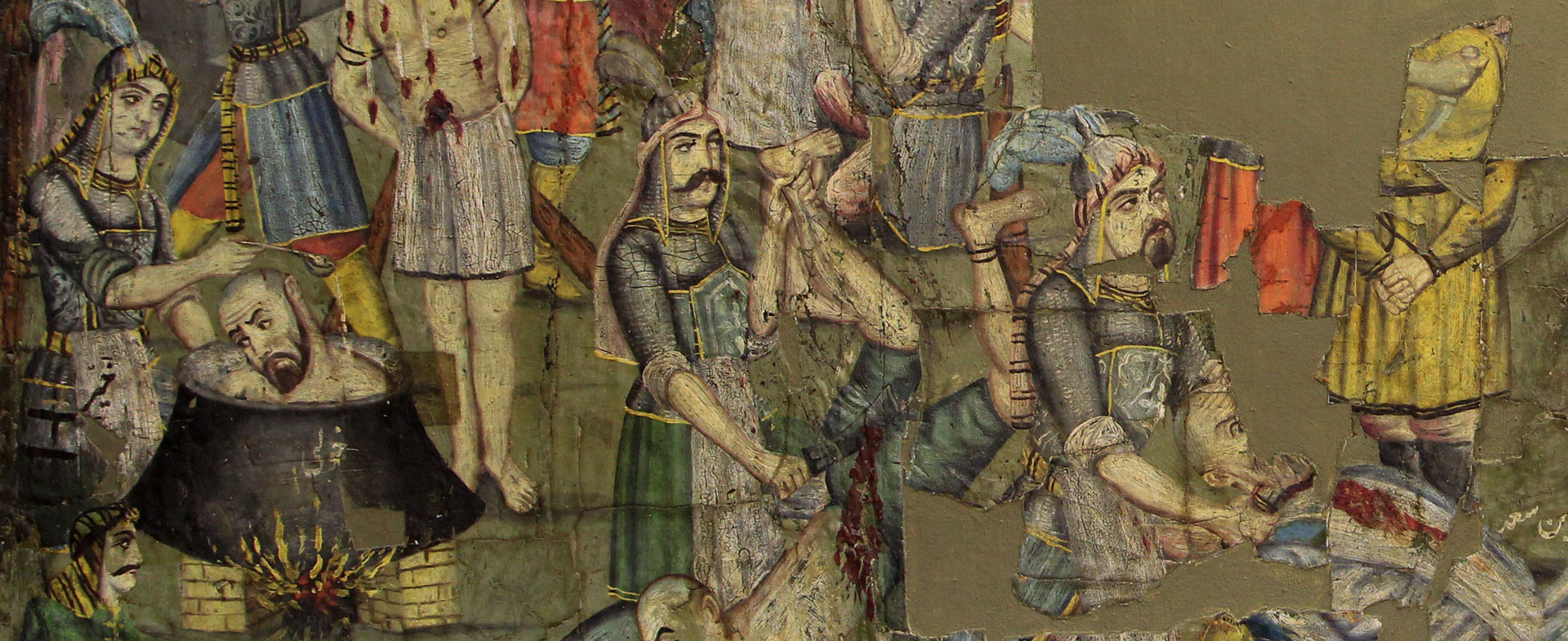 Mitra Etezadi: Restoring the Dar -al-Entegham Mural
